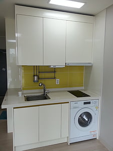 officetel, kitchen, studio, sink, storage cabinet, appliance, domestic Kitchen