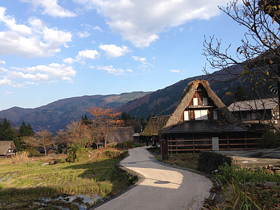 Toyama, gassho styl, ainokura, wieś, światowego dziedzictwa UNESCO, 11