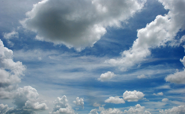 небо, фоновому режимі, Синє небо хмари, небо хмари, Хмара, погода, навколишнє середовище