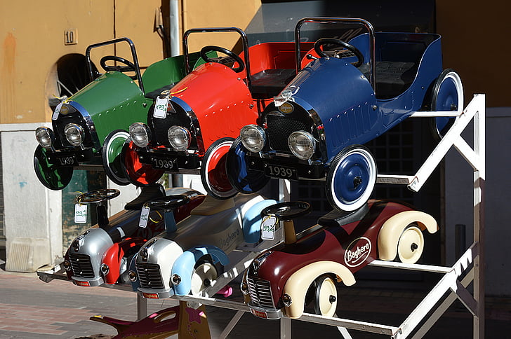 toy, cart, vintage, retro, collection, child, engine