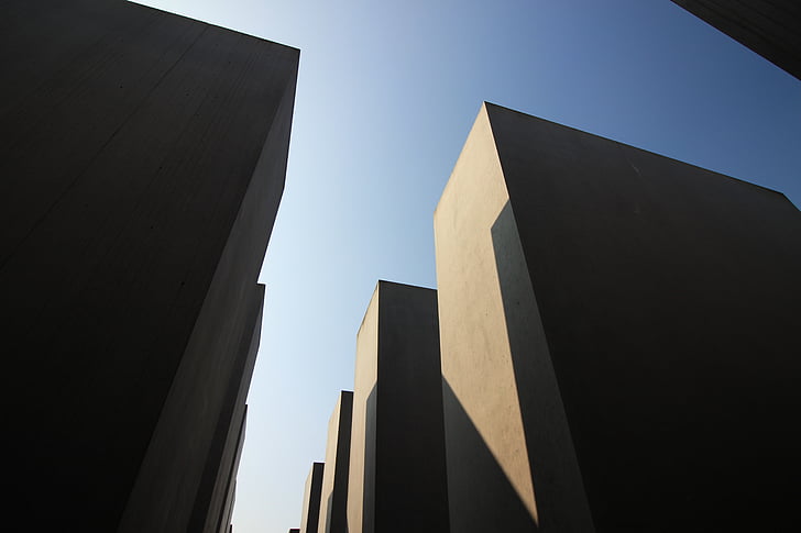 Spomenik žrtvama holokausta, Njemačka, beton, spomen, Židovi, žrtve, 2 711 Stela