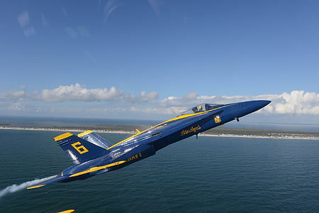 μπλε άγγελοι, Πολεμικό Ναυτικό, ακρίβεια, αεροπλάνο, εκπαίδευση, εξόρμηση, ελιγμούς