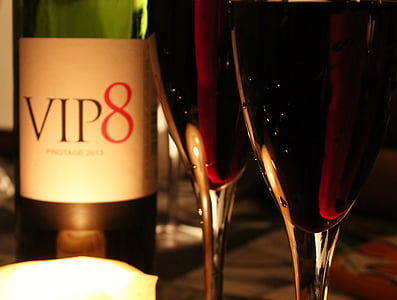 vīns, brilles, sarkanvīns, dzēriens, spirta, sveču gaismā, noskaņojums