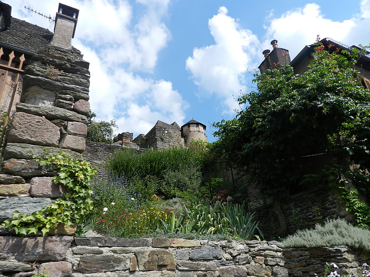 wall, pierre, village, wall stone, former, city