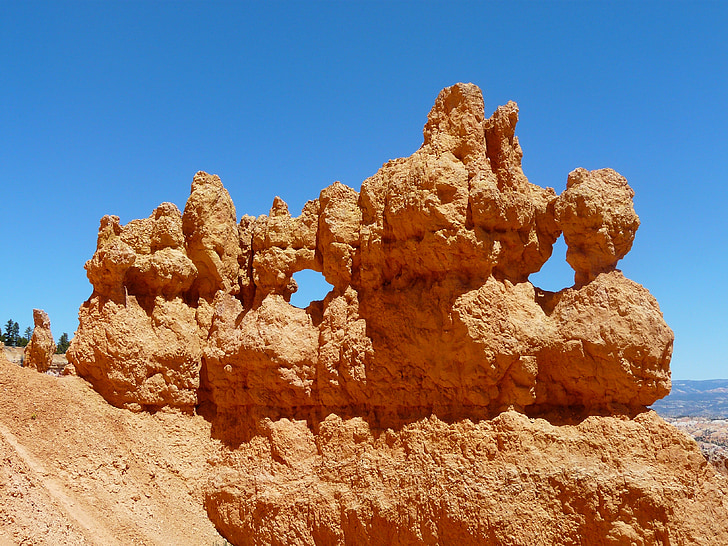 canyon di Bryce, Parco nazionale di Bryce canyon, Utah, Stati Uniti, Stati Uniti d'America, gola, pietra della sabbia