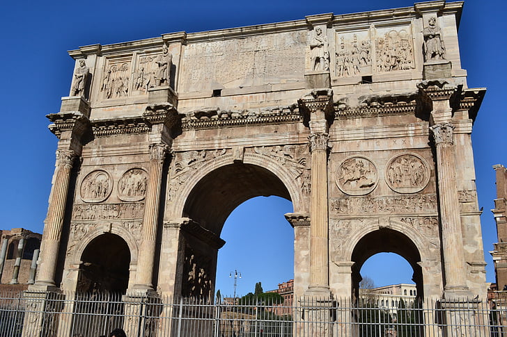 Archa, Řím, Itálie, oblouk, starožitnost