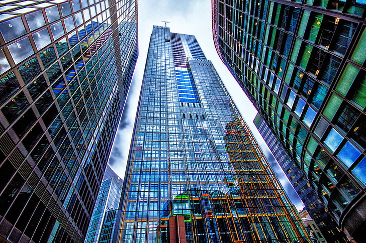 glass facade, london, tower, architecture, buildings, city, business