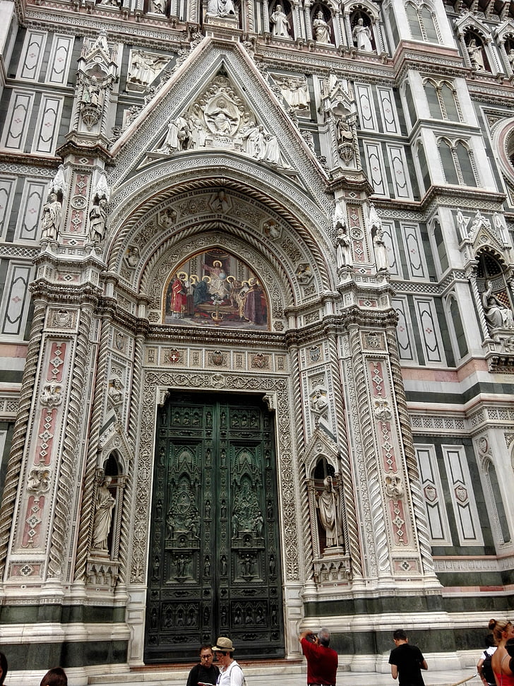 Florença, Itália, cúpula, arquitetura, Catedral, Igreja, lugar famoso