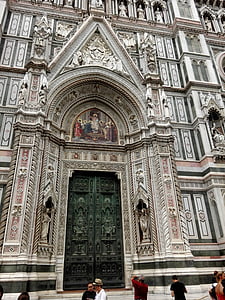 Florencija, Italija, kupolas, Architektūra, katedra, bažnyčia, Garsios vietos
