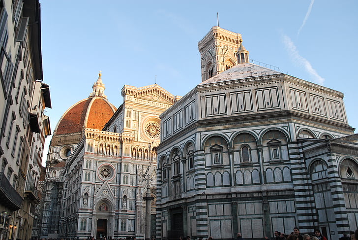Firenze, Il duomo, katedraali, Firenze - Italia, kirkko, arkkitehtuuri, Italia
