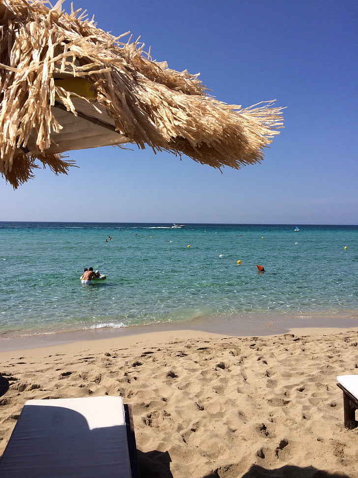 zee, Puglia, Waterfront, strand, zomer, zand, vakanties