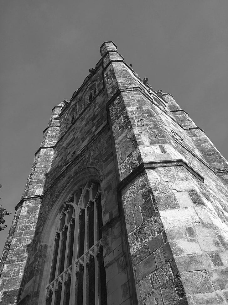 Wimborne minster, Minster, Église, Dorset, vieux, architecture, anglicane