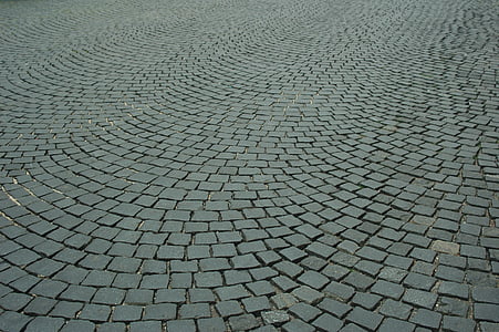 pavement, cobble, soil, texture, stone, stepping on, street