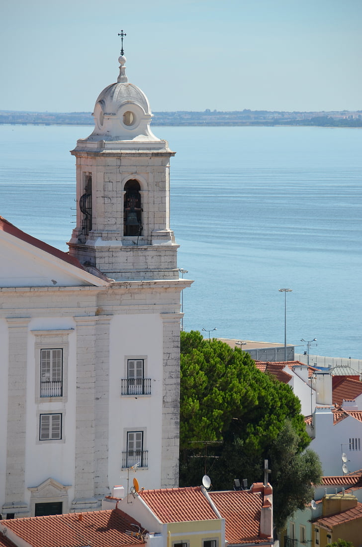 lizbonske, tramvaj, Portugalska, staro mestno jedro, zgodovinsko, prevoznega sredstva, prevoz
