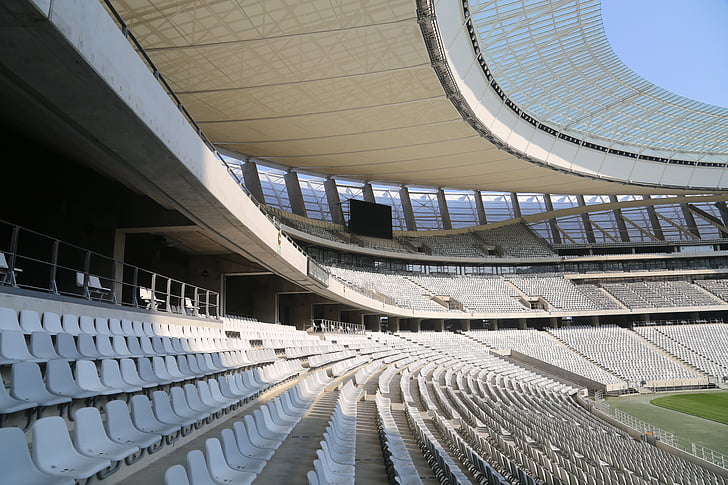 рядами сидінь, футбольний стадіон, сидіти, стадіон, Аудиторія, трибун, Кейптаун