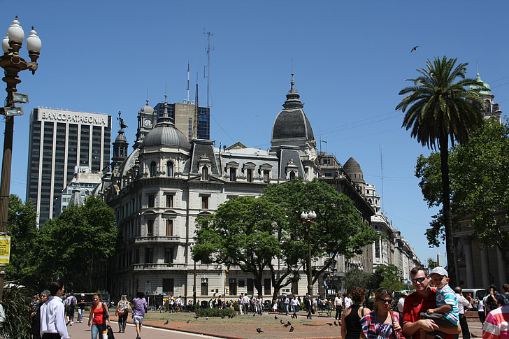 Argentina, Buenos aires, Trg, arhitektura, grad, zgrada, reper