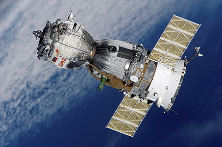 Satelitná, Sojuz, kozmická loď, vesmírna stanica, letectve, Cestovanie vo vesmíre, priestor