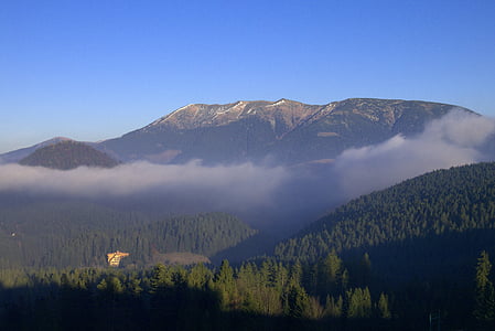 Slovakia, fjell, Tatry, Donovaly, mangy, liten Tatra, høst