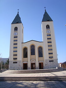 church, our lady of medjugorje, medjugorje in the church