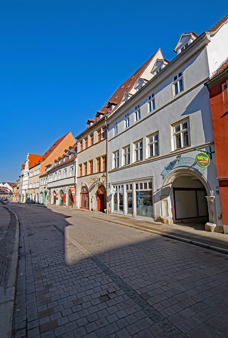 Naumburg, Σαξονία-Άνχαλτ, Γερμανία, παλιά πόλη, σημεία ενδιαφέροντος, κτίριο, δρόμος