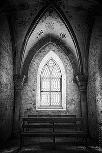 black and white, church, architecture, black white, building, germany, house of worship