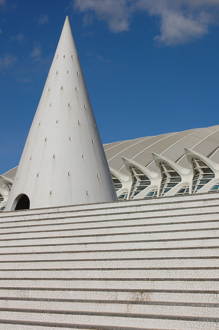 Calatrava, Valencia, arhitektura, muzej, Španija, futurističen, turizem