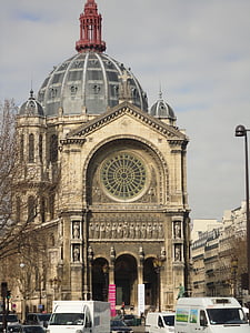 Pariisi, kirkko, Ranska, kupoli kirkko, katolinen kirkko