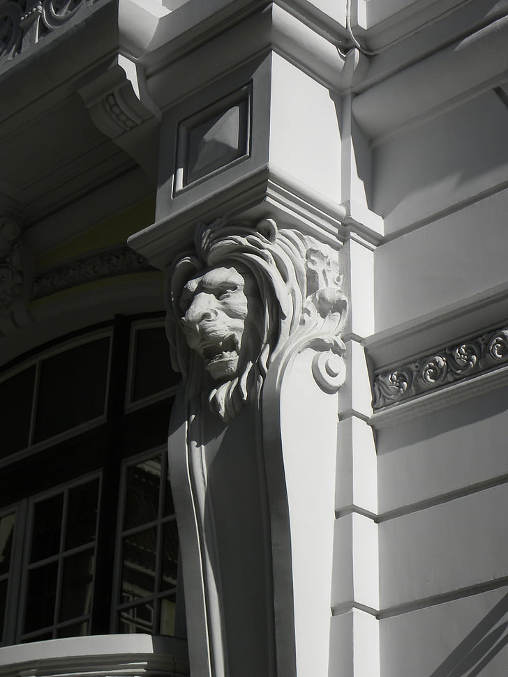 architecture, window, structure, building, pilasters, stonework, detail