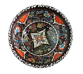 keramik, tyrkiske keramik, orientalske mønstre, sydlige mønstre, håndlavede