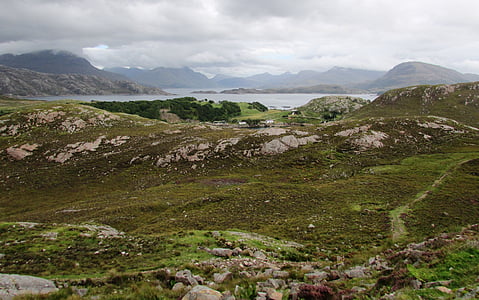 Skottland, landskap, skotska, höglandet, vacker natur, natursköna, Shore