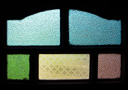 finestra, vetro, vetro macchiato, Colore, colorato, vecchio, telaio
