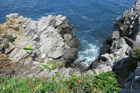 Maine, oceà, Costa, Mar, Atlàntic, paisatge, llum