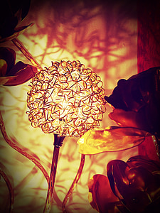 light, decoration, flower, leaves, dandelion