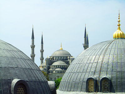 mosque, islam, istanbul, dome, religion, orient, turkey