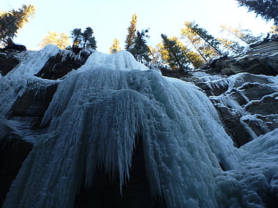 rece, Frost, congelate, gheata, în aer liber, roci, zăpadă