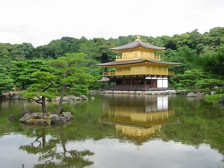 Tempel, Landmark, Japan, Azië, reizen, beroemde, gebouw
