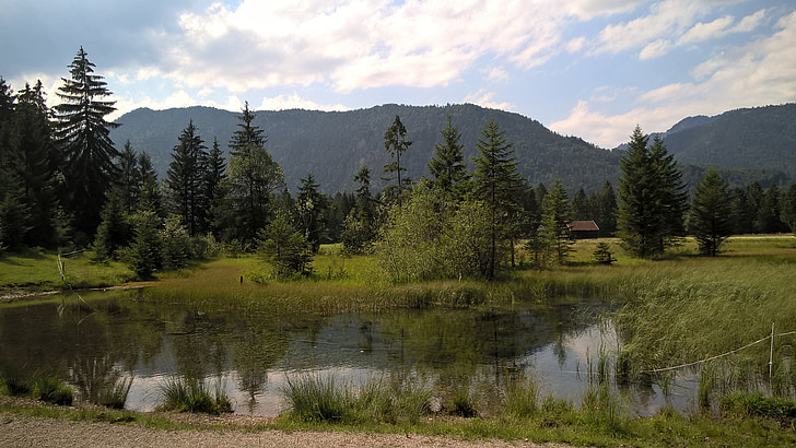 hory, Rakousko, Německo, alpské
