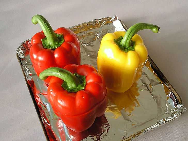 paprika, oven, vegetable