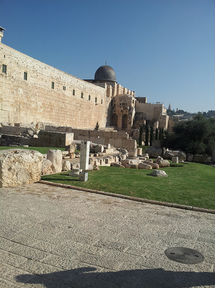 stene Jeruzalema, starega obzidja Jeruzalem, Izrael