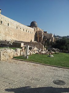 Mauern von jerusalem, alte Mauern Jerusalems, Israel