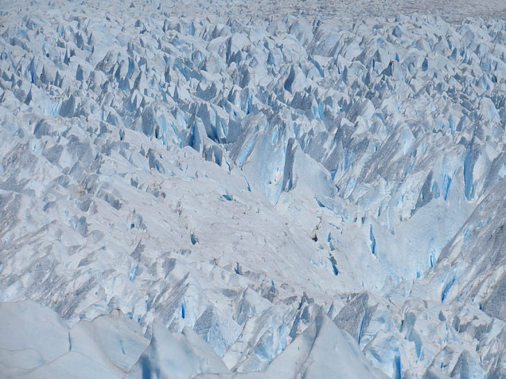 Ice, glaciär, Patagonia