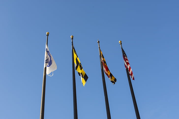 lipud, poolakad, Maryland, riigi