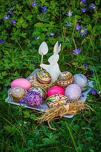 Великдень, пасхальне яйце, Великдень гніздо, яйце, пасхальні яйця, Великоднє привітання, тему Пасхальному