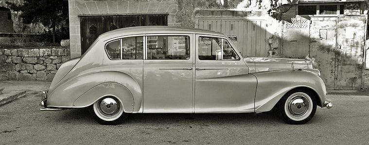 Mobil klasik, limusin, Putri Vanden-plas, Mobil edding, pernikahan, Vintage, Mobil