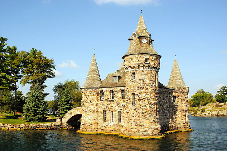 canada, mille - îles, castle, architecture, residence
