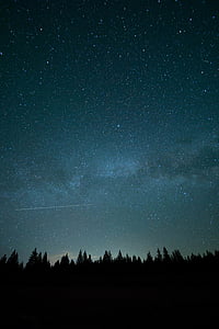 空, 完全, つ星の評価, 夜, 時間, 銀河, 暗い