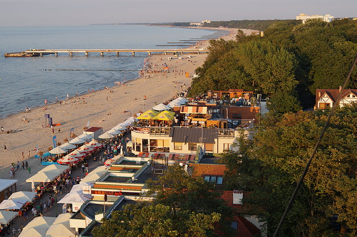 Playa, Kołobrzeg, Polonia, Mar Báltico