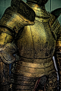Knights armor, haarniska, metalli, Vintage, suojelu, sota, historiallinen