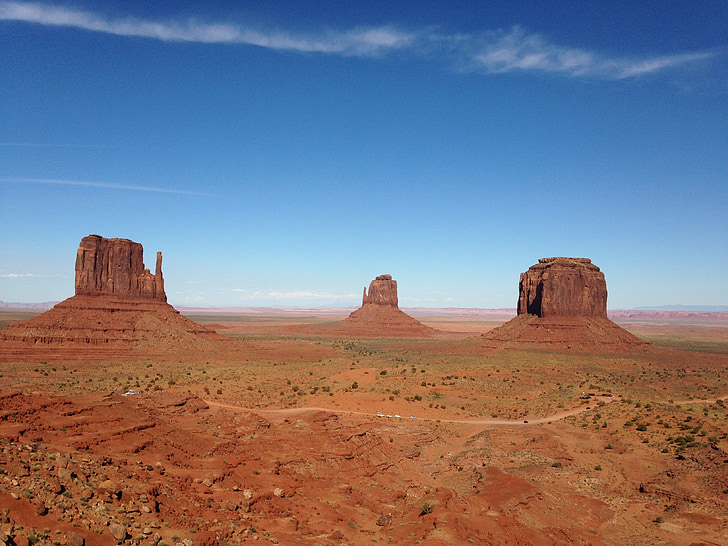 Monument valley, Arizona, Utah, Rock, piaskowca, park narodowy, skalne wieże