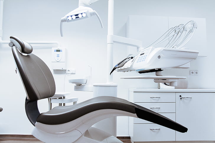 cadira, dentista, dental, Clínica, dents, mèdica, Medicina